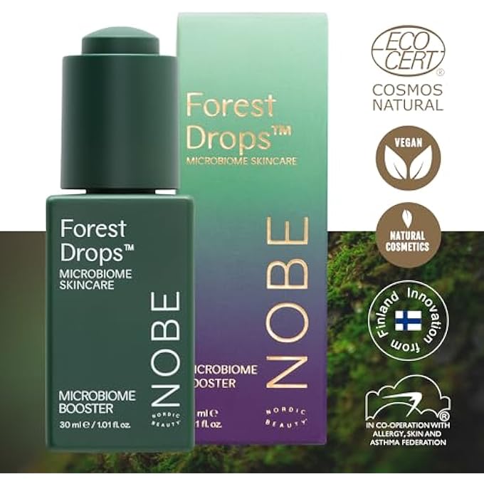 NOBE FOREST ELIXIR MICROBIOME BOOSTER 30ML - ECOCERT CERTIFIED NORDIC SKIN CARE SERUM - HIGHLY CONCENTRATED BOOSTER FOR ANTI-AGING & COLLAGEN CARE - Image 2